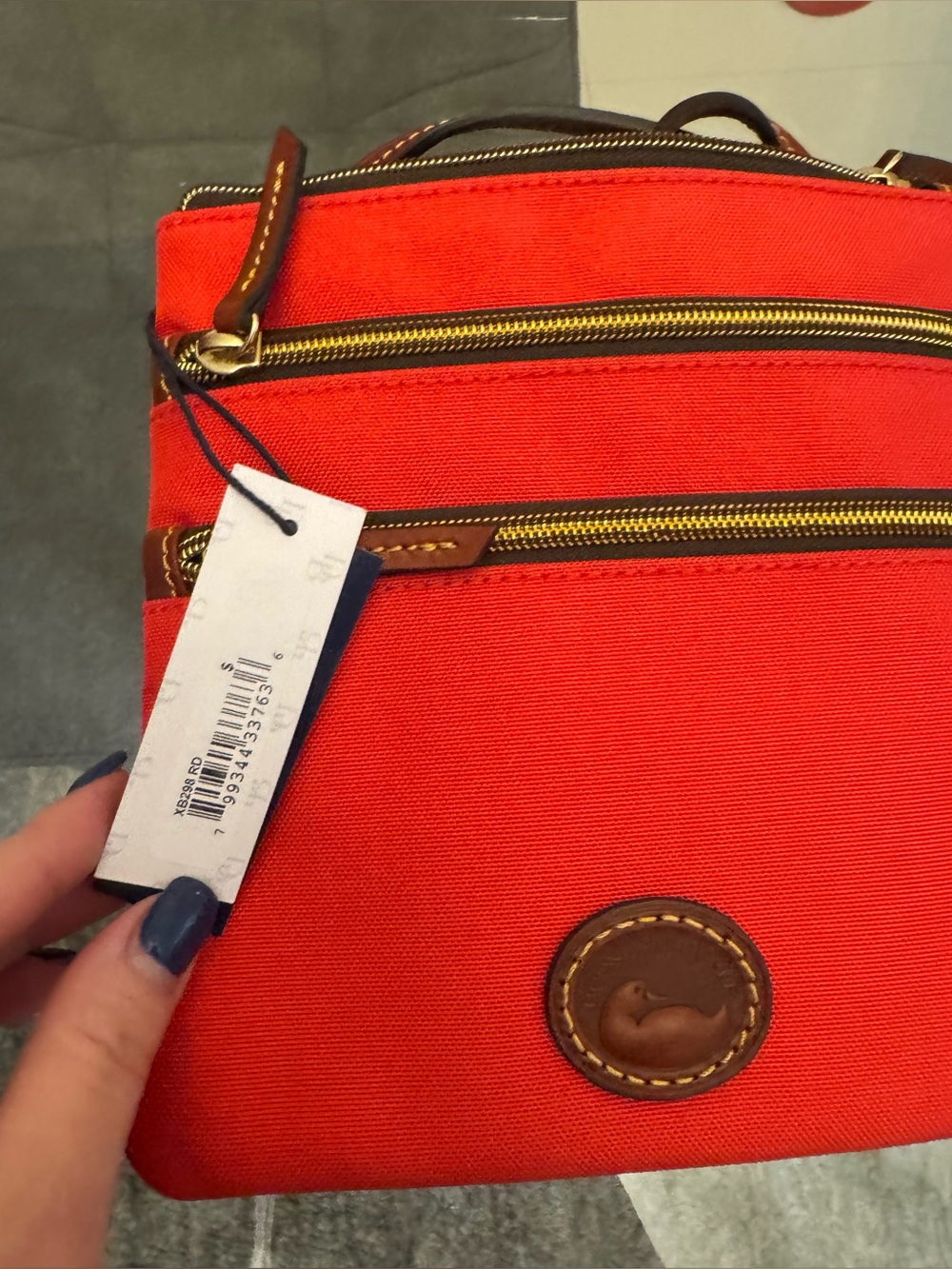 NWT Nylon North South Triple Zip - Picture 5 of 8